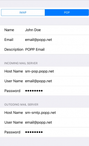 Gelach hoofdstuk Teleurgesteld Webmail Setup Instructions - POPP Communications