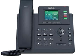 A Yealink T33G IP desk phone on the POPP Hosted Microsoft VoIP Phone System.