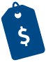 Tag with dollar sign icon