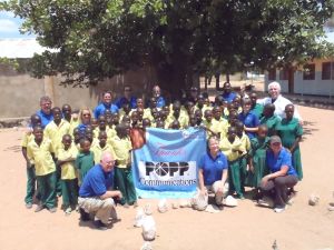 Bill and Teri sponsored hearing aid missions to Arusha/Moshi, Dodoma, and Dar Es Saalam, Tanzania where Bill and Teri Popp along with the Starkey Hearing Foundation team distributed over 4,000 hearing instruments.