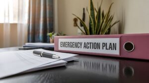 A small business's emergency action plan is strengthened by POPP's VoIP phone system.